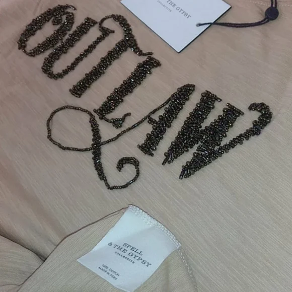 Outlaw Sloppy Joe Sweater Honey S Spell Designs Pullover Tee - Picture 16 of 16